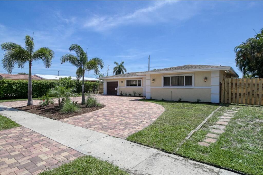 Paradise 4 Min To The Beach With Private Heated Pool Deerfield Beach Exterior foto